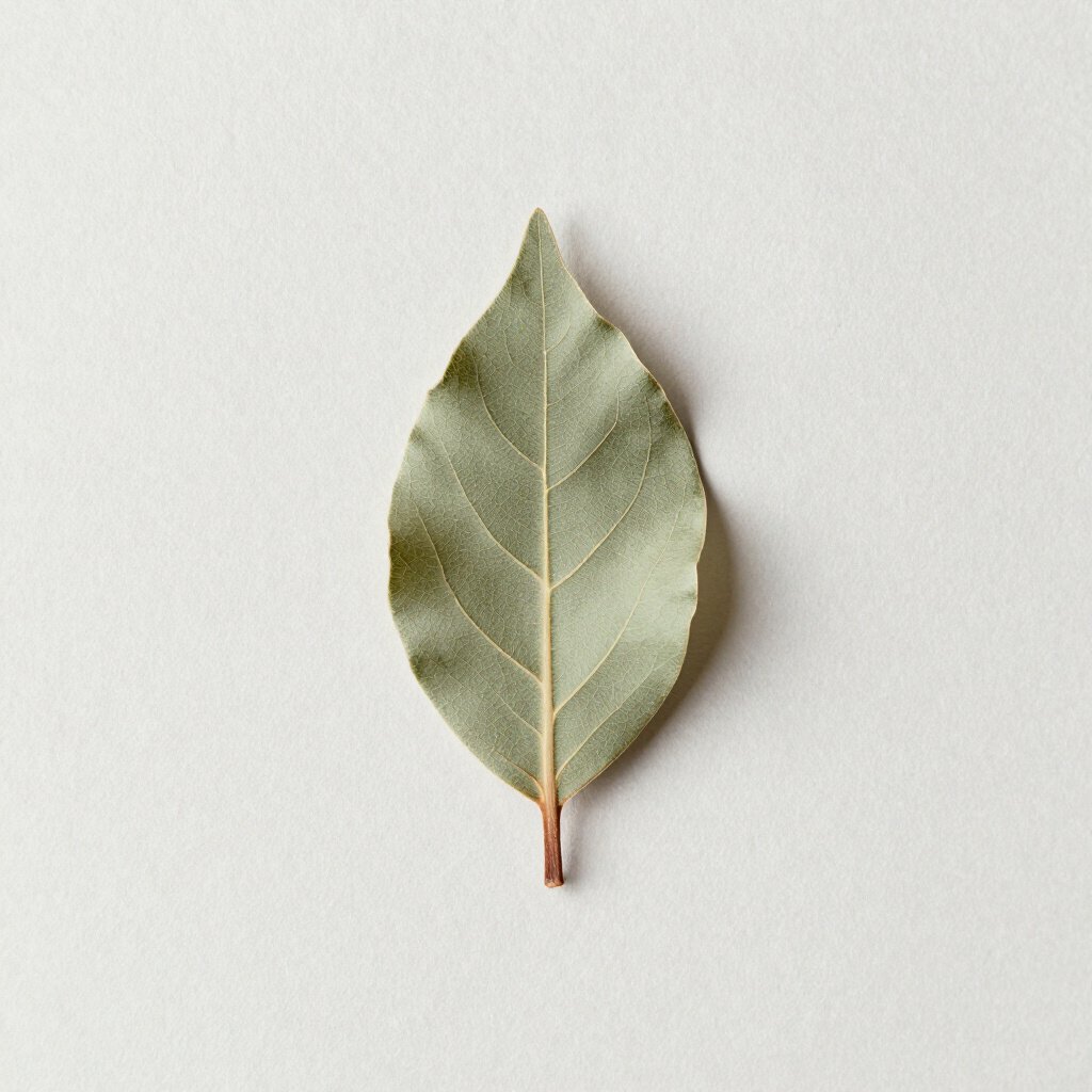 Bay laurel botanical study